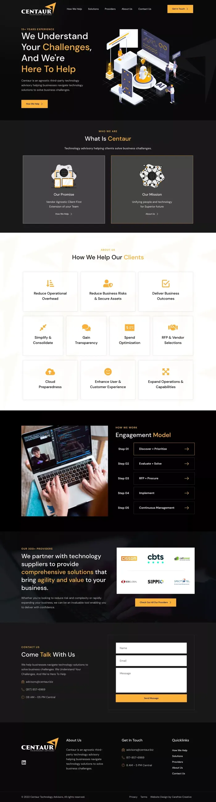 Centaur Technologies website
