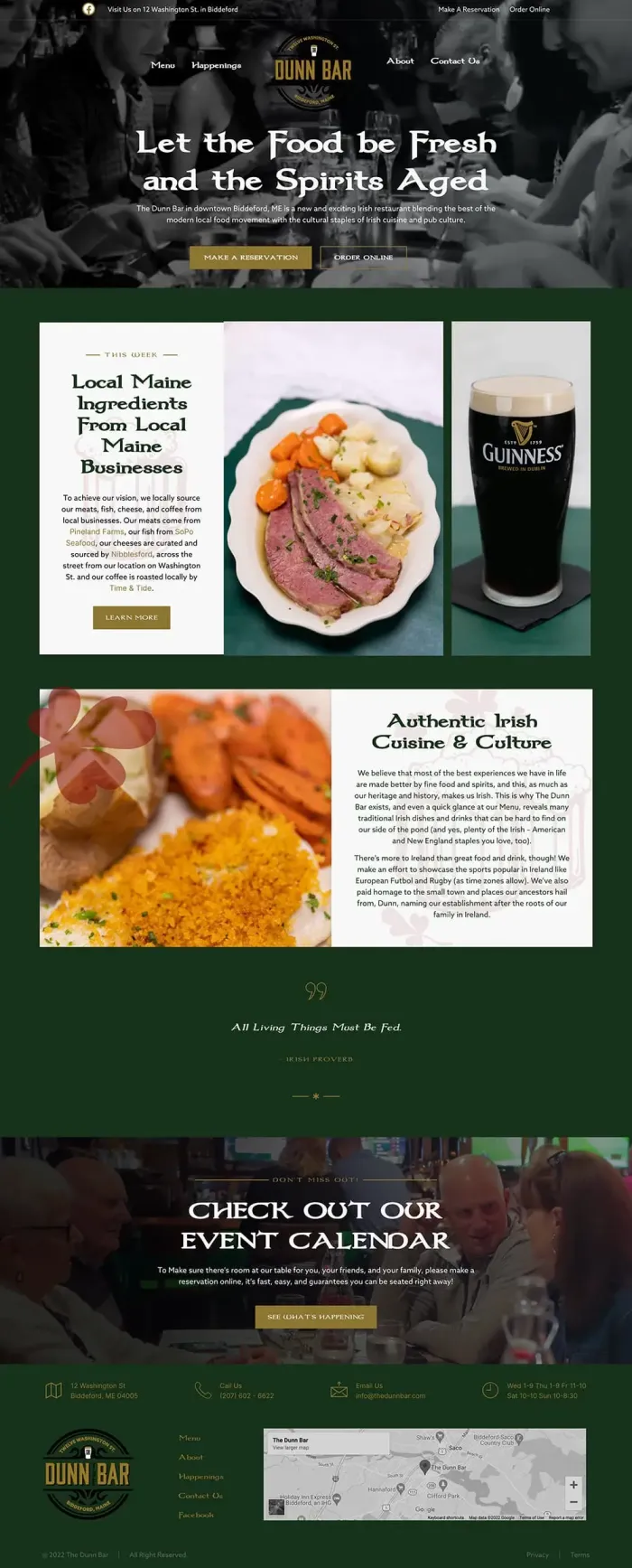 Dunn Bar website