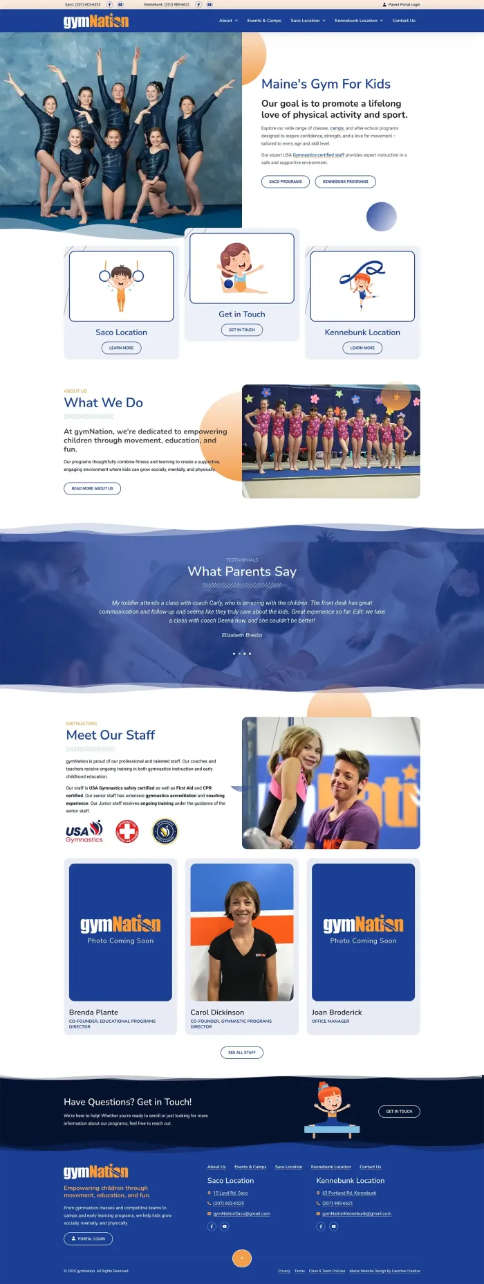 GymNation website