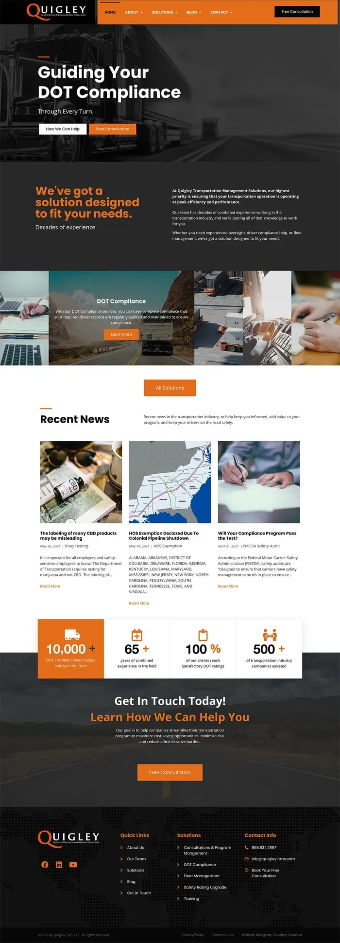 Quigley TMS website