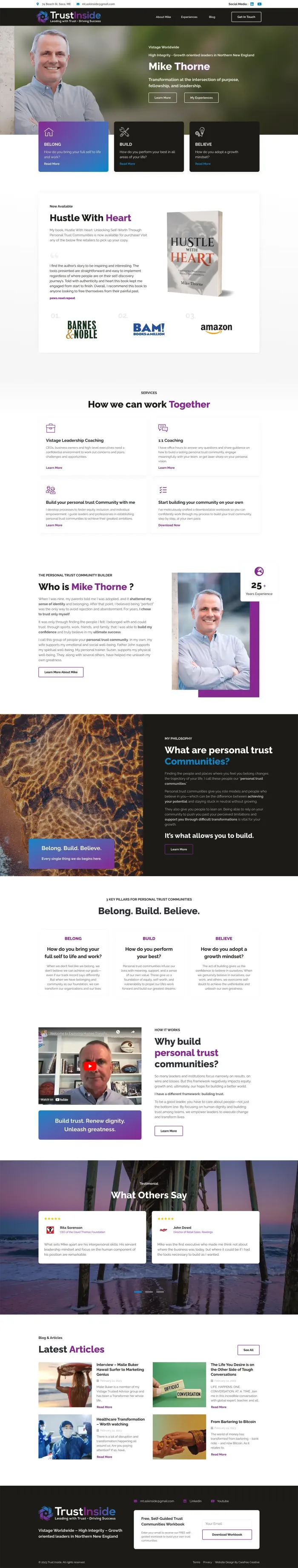 Trust Inside website