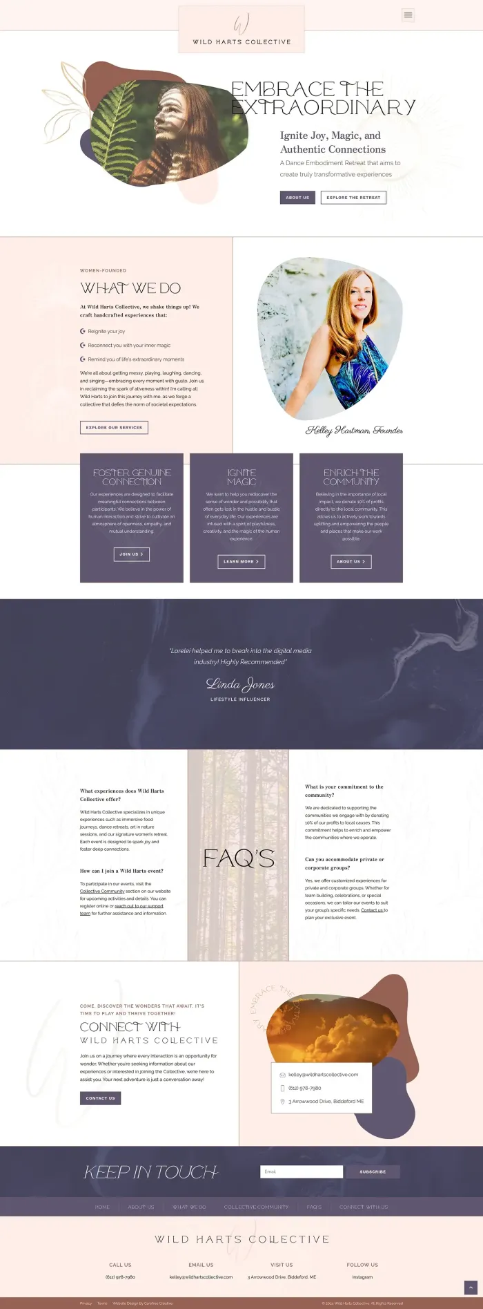 Wild Harts Collective website