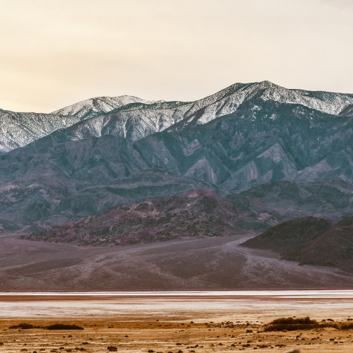 Death-Valley-National-Park-Faded-Mountain-Range